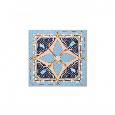 LOUIS VUITTON FLOWER AND STRAPS SQUARE 90 M96123 (90*90cm)